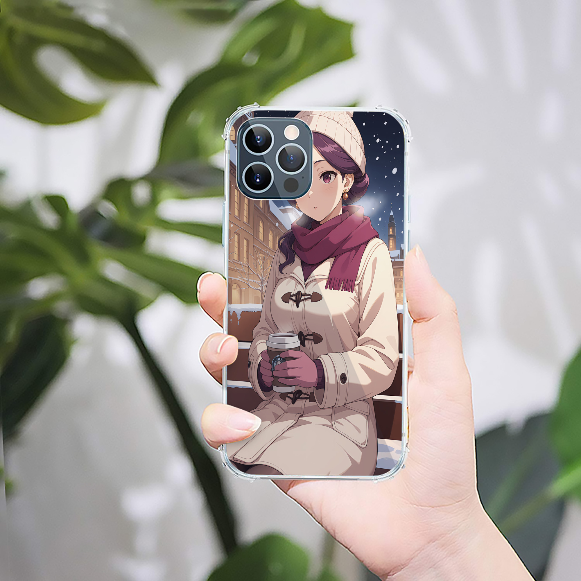 （画像用） 薬屋のひとりごと The Apothecary Diaries 【iPhone 12シリーズ対応】透明スマホケース（クリアソフトケース）